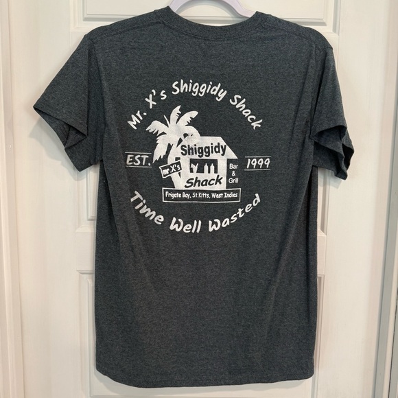 Mr X’s Shiggidy Shack St Kitts Graphic Tee Small - Picture 4 of 5
